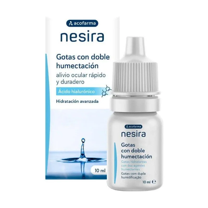 Nesira Gotas Con Doble Humectación 10 ml