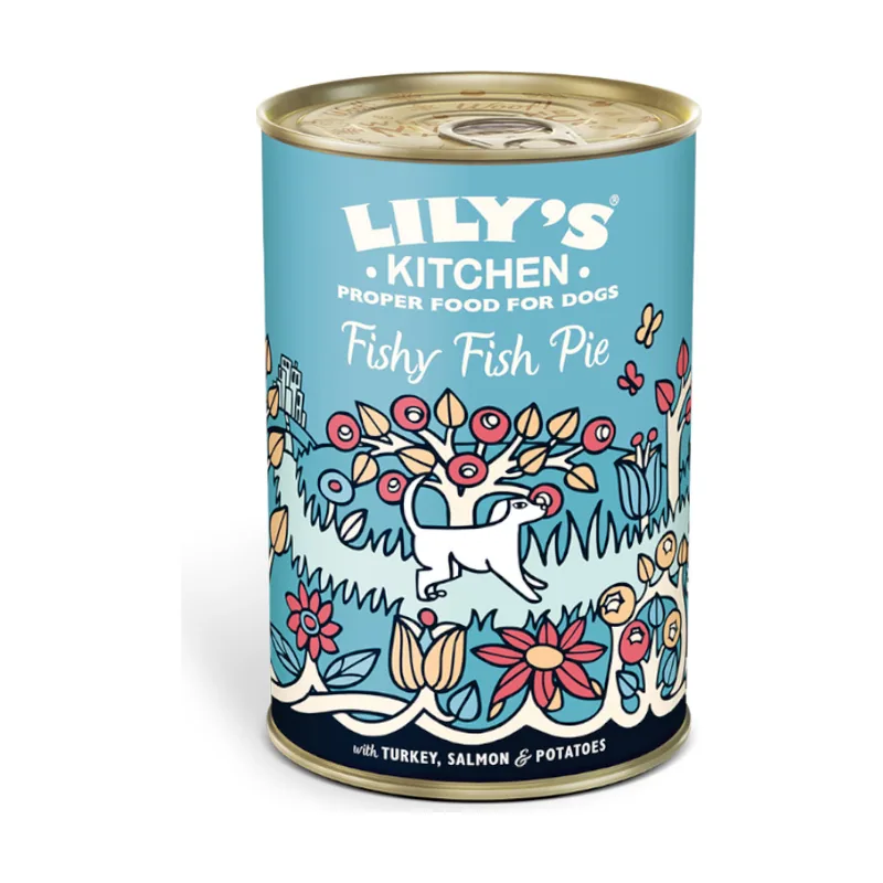 Lily's Kitchen 400 g Salmón y Arenque lata