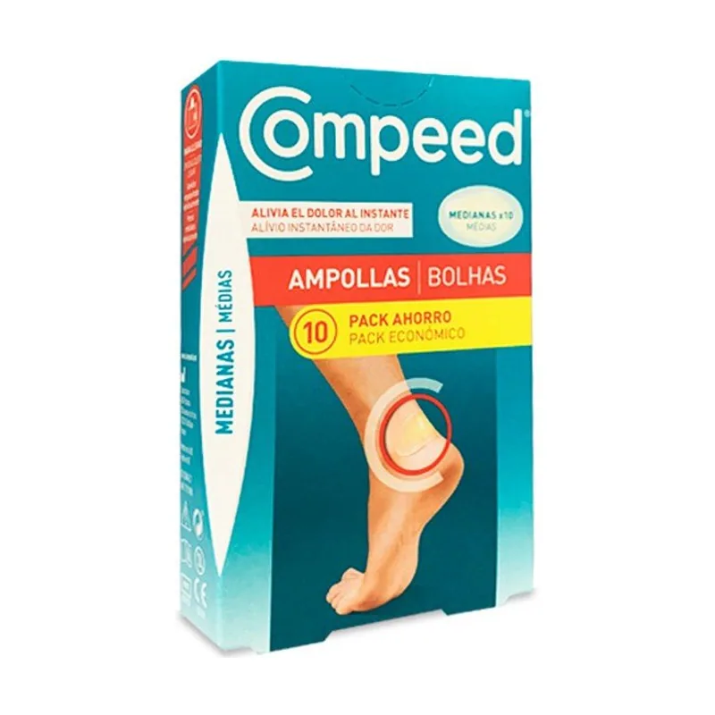 Compeed Ampollas Medianas Pack Ahorro 10 Apósitos