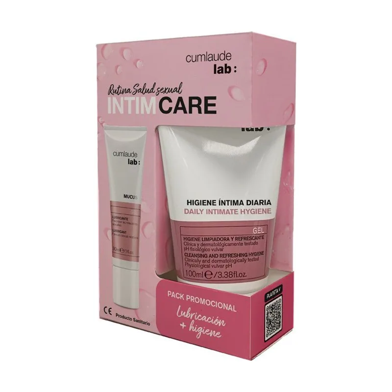 Mucus Gel Lubricante Vaginal 30ml + Gel Higiene Intima Diaria 100 ml