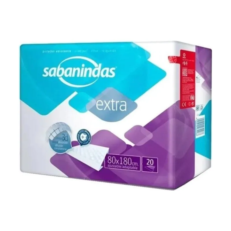 Extra Protector Absorbente Ajustable 80x180cm 20