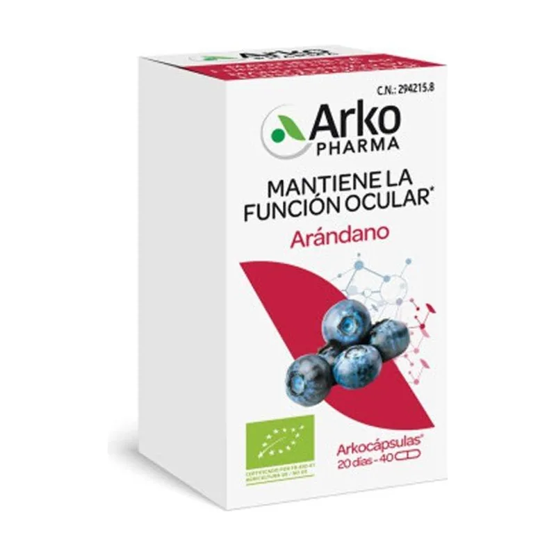 Arkocápsulas Arándano 40 cápsulas