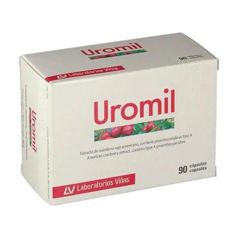 Laboratorios Viñas Uromil 90 Cápsulas