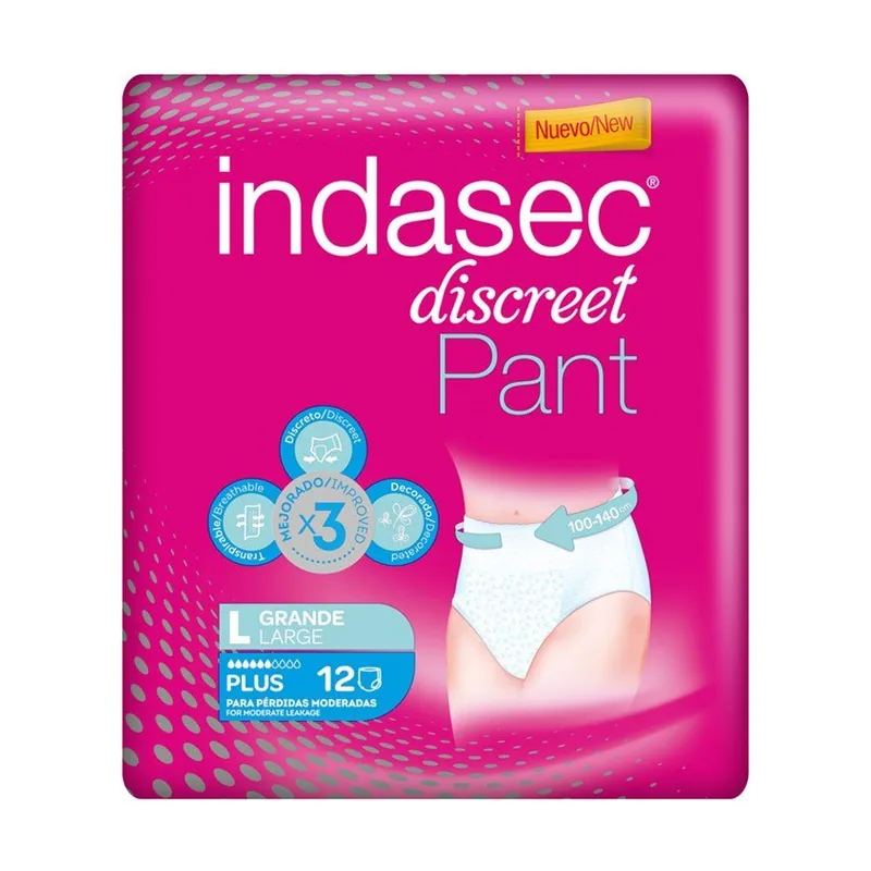 Discreet Pant Plus Talla G 12