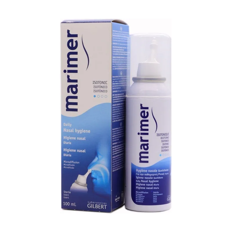 MARIMER Isotónico Agua de Mar Estéril Higiene Nasal Diaria 100ml