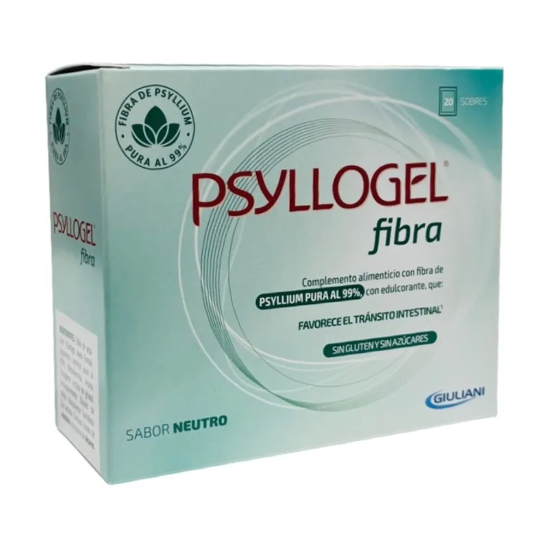 Psyllogel Fibra Neutro 20 Sobres