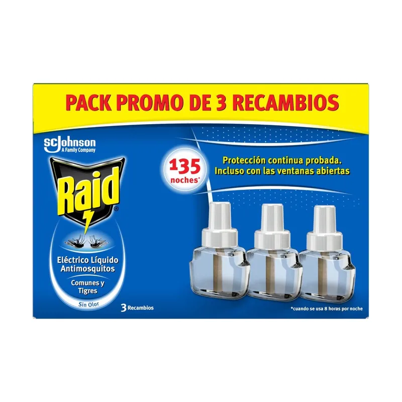Protección Antimosquitos 3 Recambios