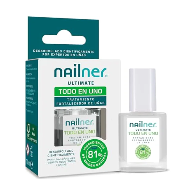 Nailner Ultimate Todo en Uno Fortalecedor de Uñas 10 ml