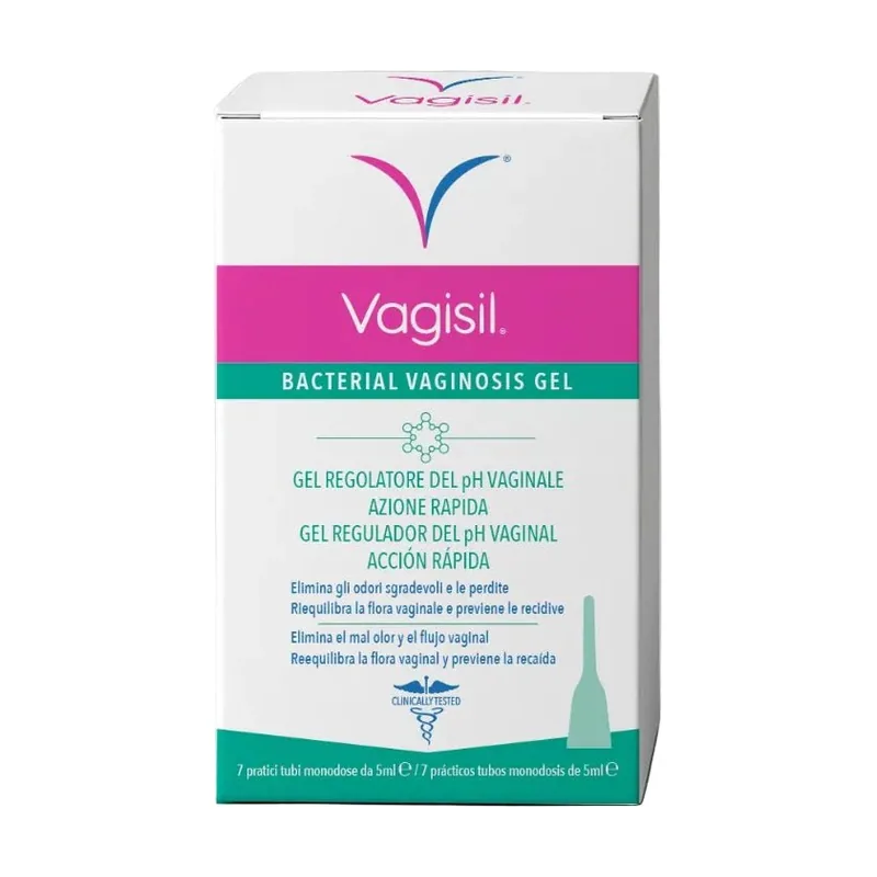 Bacterial Vaginosis Gel Vaginal 7 Tubos 5 ml