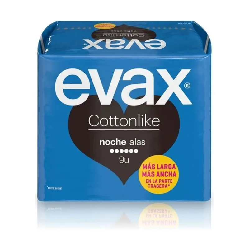 Cottonlike Noche Compresa Con Alas 11 Unidades