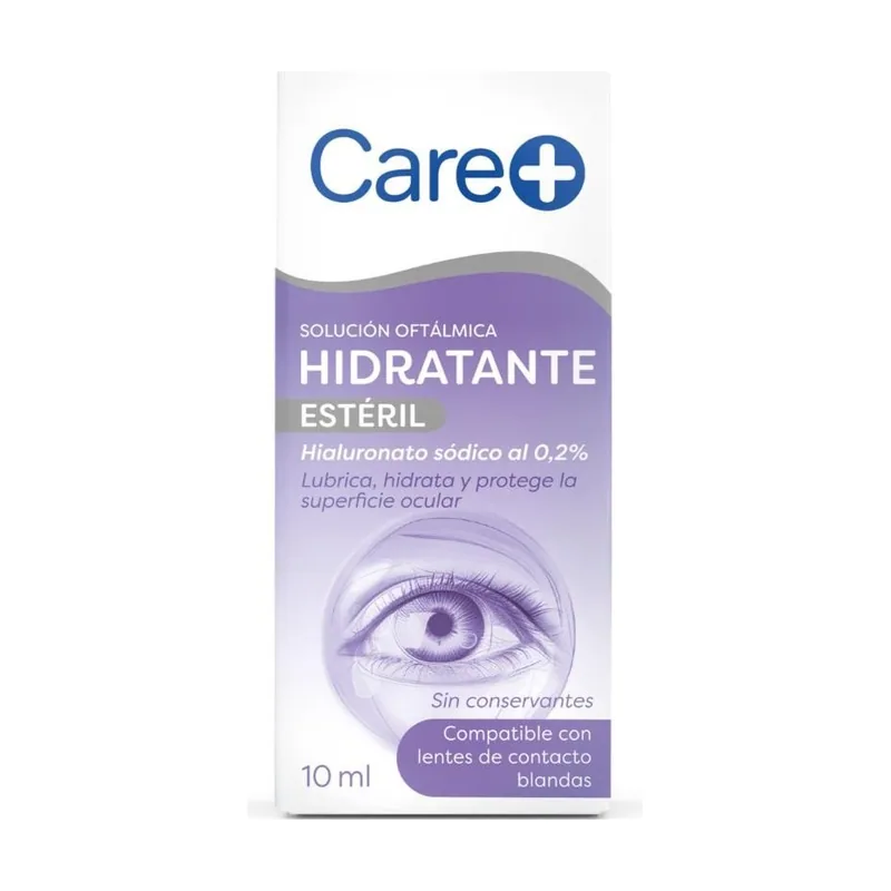 CARE+ Solución Oftálmica Hidratante Estéril 10ml