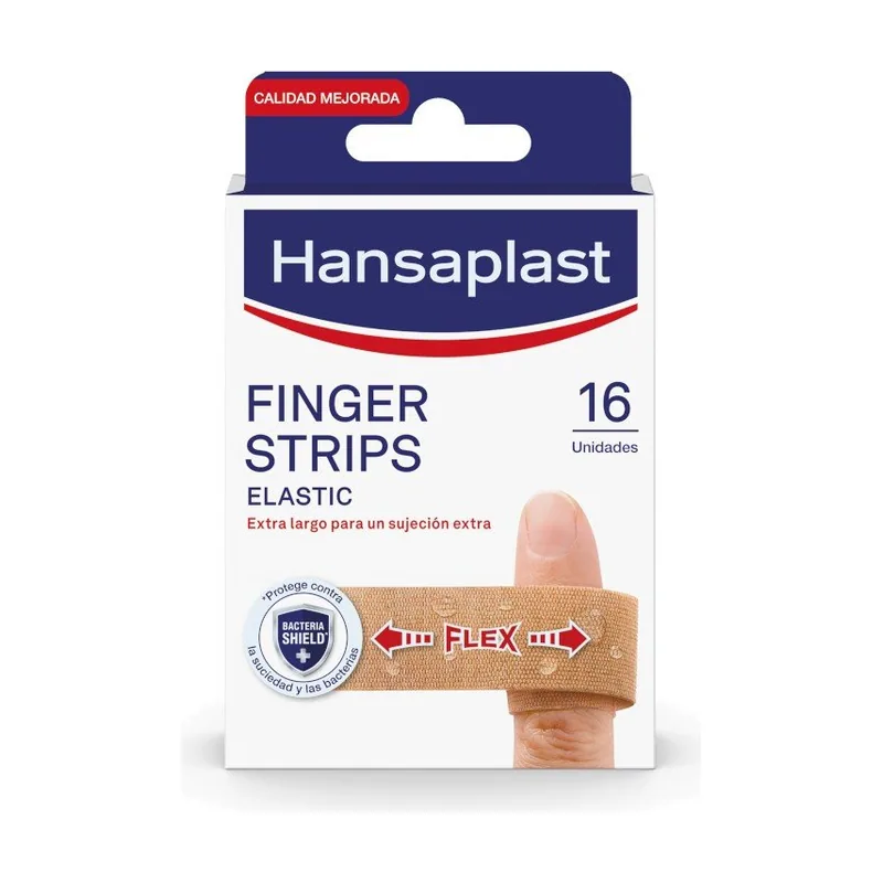 Hansaplast Elastic Tiras Para Dedos 16uds