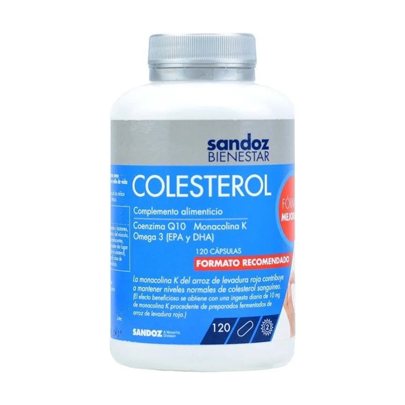 Bienestar Colesterol 120 cápsulas Bote