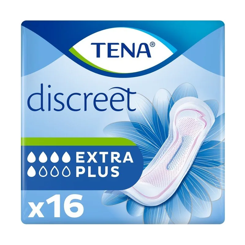 Discreet Extra Plus Instadry Zone 16uds