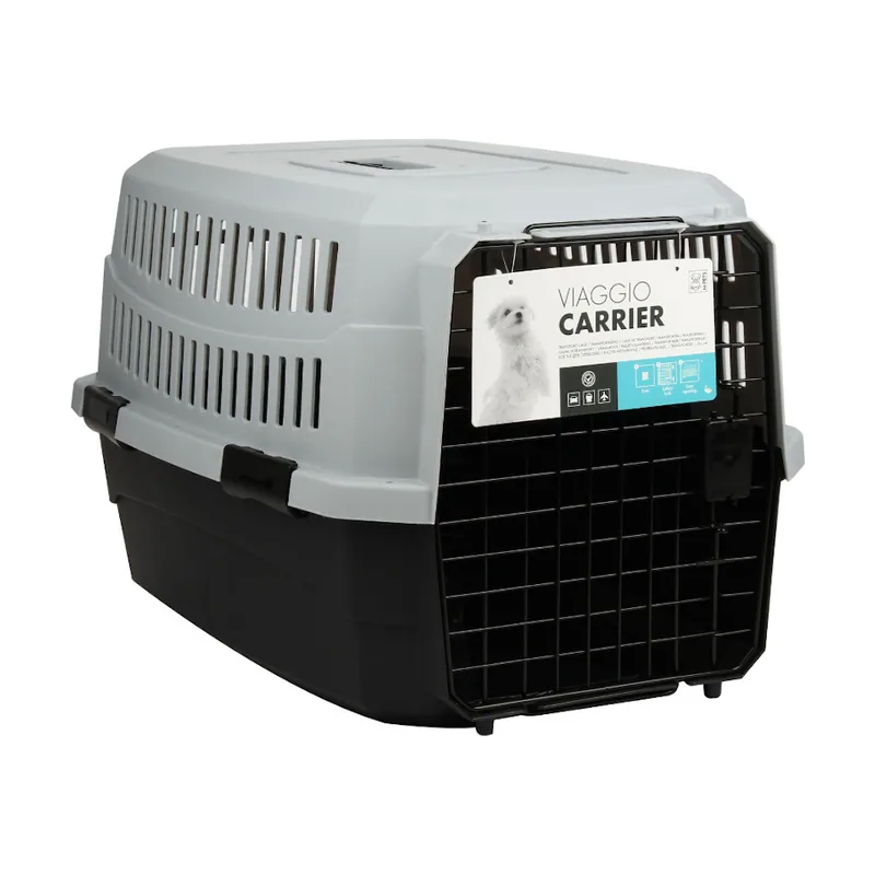 M-Pets VIAGGIO Transportadora Cinzenta para cães