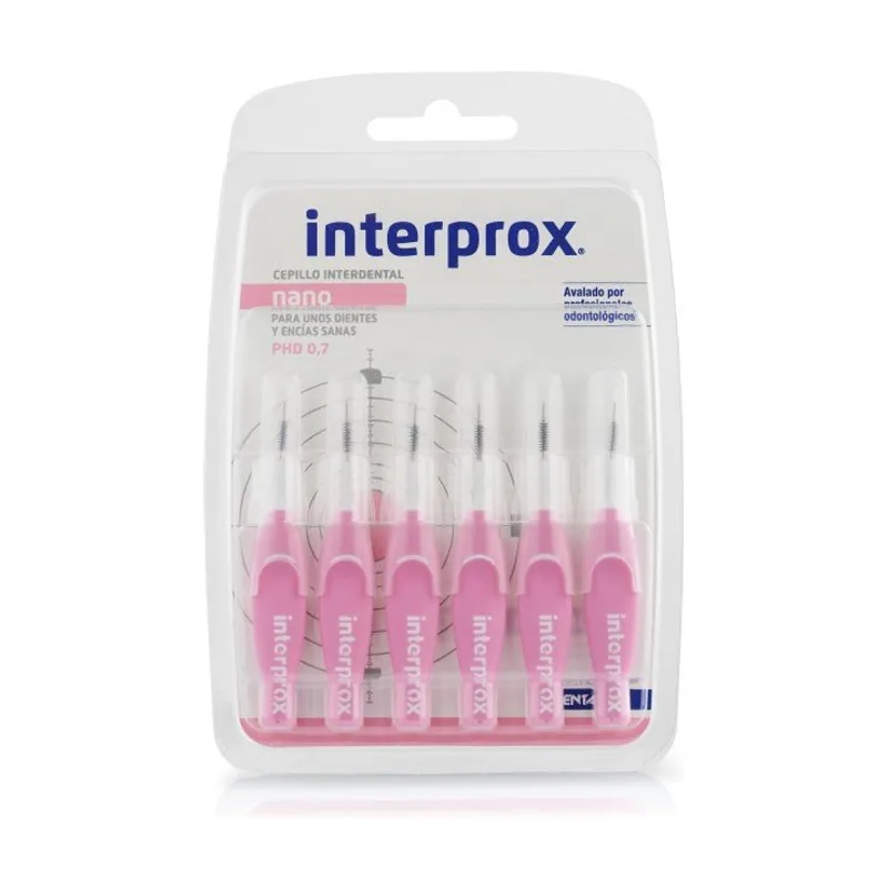 Cepillo Interproximal Recto Nano 0.7 x6