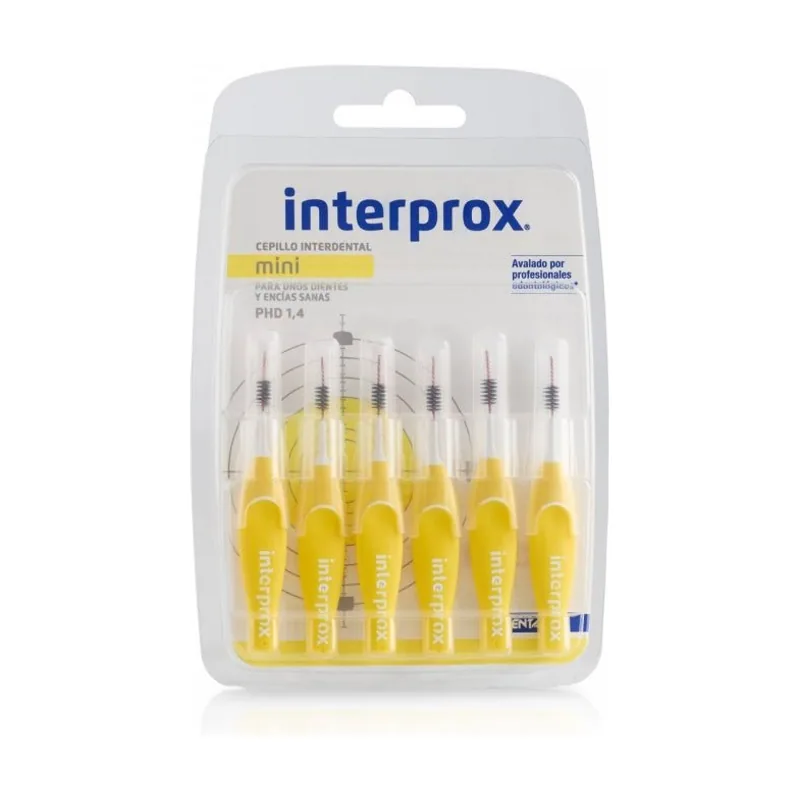 Cepillo Interproximal Recto Mini 1.4 x6