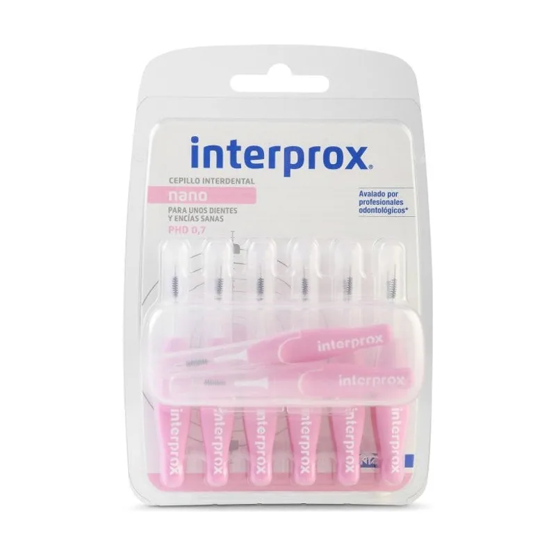 Cepillo Interproximal Recto Nano 0.7 x14uds