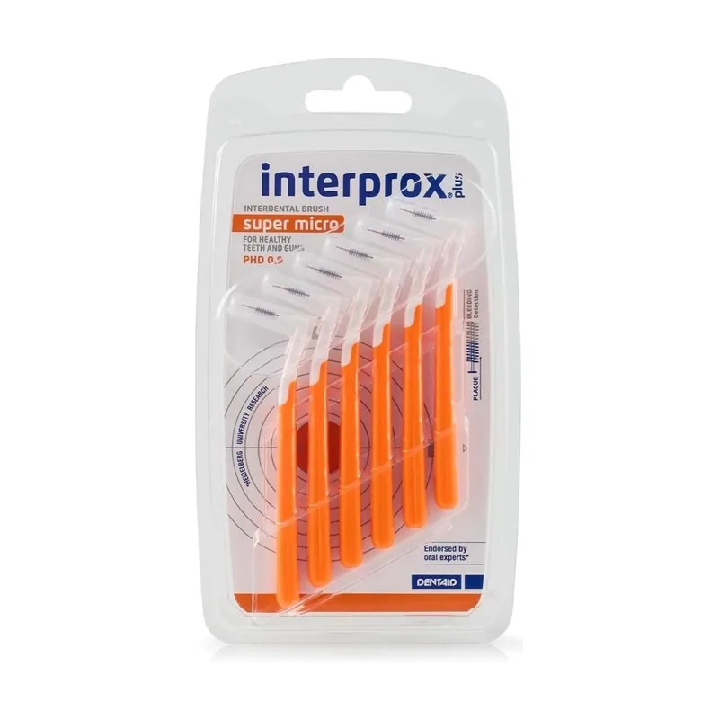 PLUS Cepillo Interproximal Angulado Super Micro 0.9 x6
