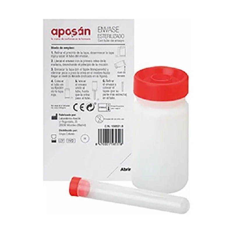 Envase Recogida de Orina Esterilizado con Tubo de Ensayo 1