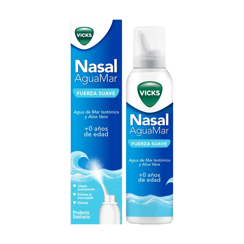 Nasal Aguamar Fuerza Suave Spray Nasal 120ml