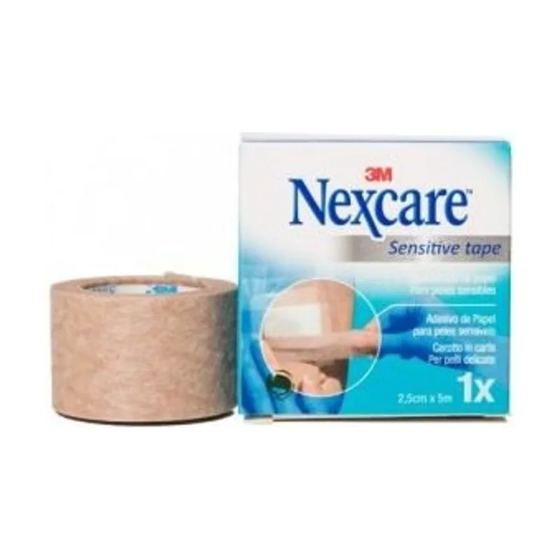 Nexcare Sensitive Tape Esparadrapo Hipoalergénico Beige 1
