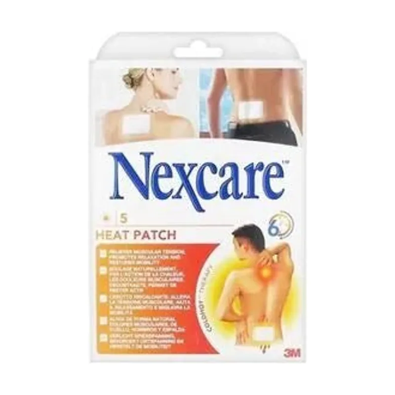 Nexcare Parches Térmicos Blanco 5
