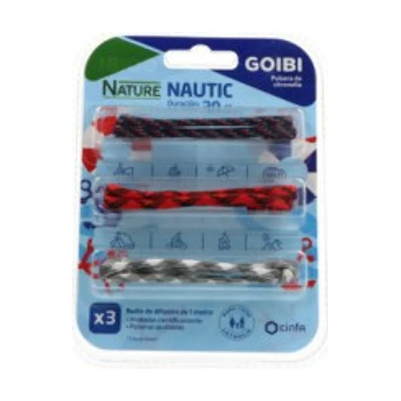 Pulsera Citronella Nautic Accesorio Insectos 3