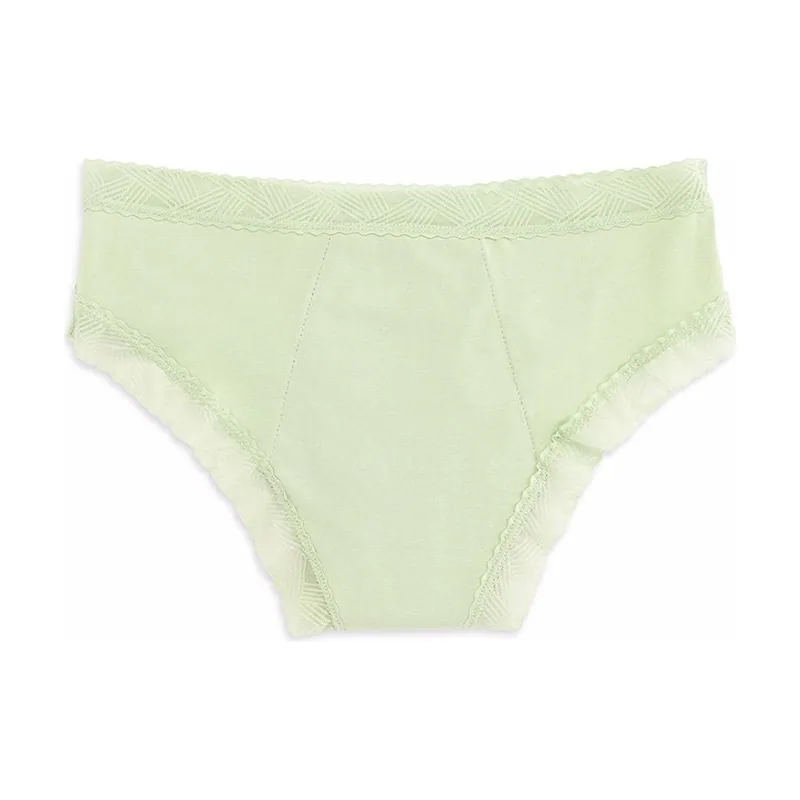 KIWITAS Doble Blonda Braguitas Menstruales Verde 1