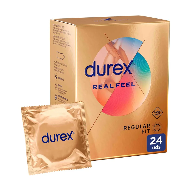 Preservativos Real Feel 24 unidades