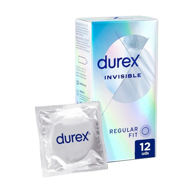 Preservativo Invisible Extra Sensitivo 12 unidades