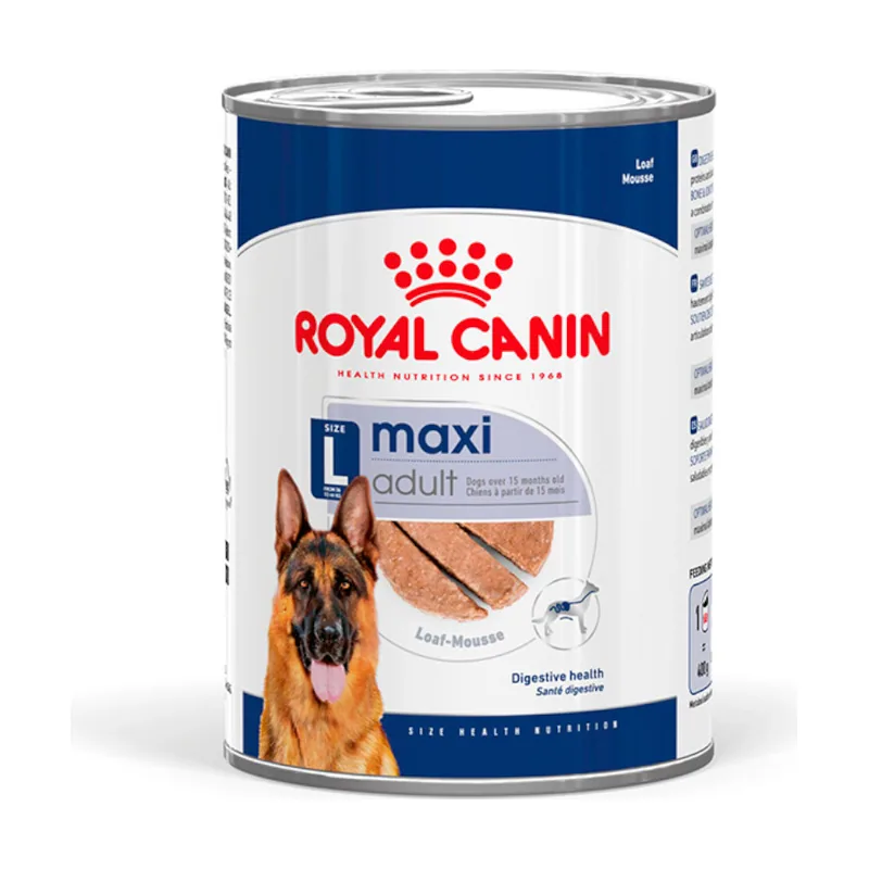Royal Canin 410 g Maxi Adult Paté lata