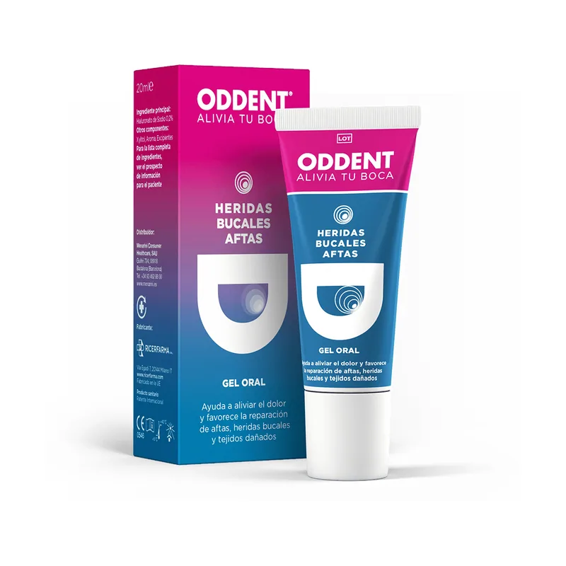 Gel Oral Llagas y Heridas Bucales 20ml