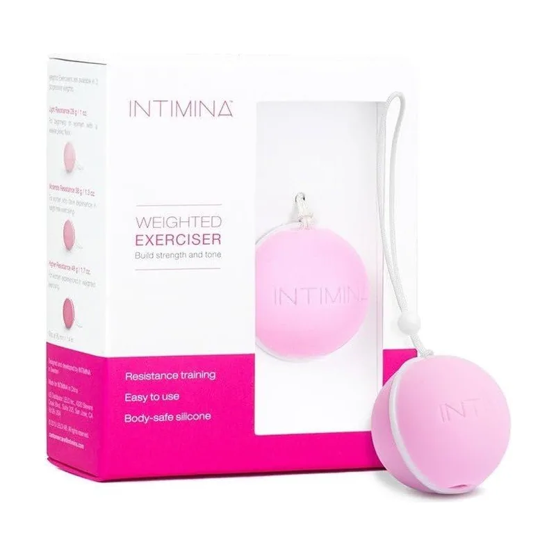 Intimina Laselle Kegel Exerciser Resistencia Baja 28g