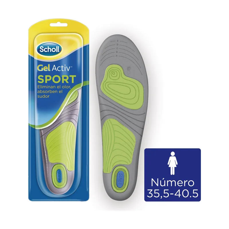 Plantilla Gel Activ Sport Mujer Talla 35.5