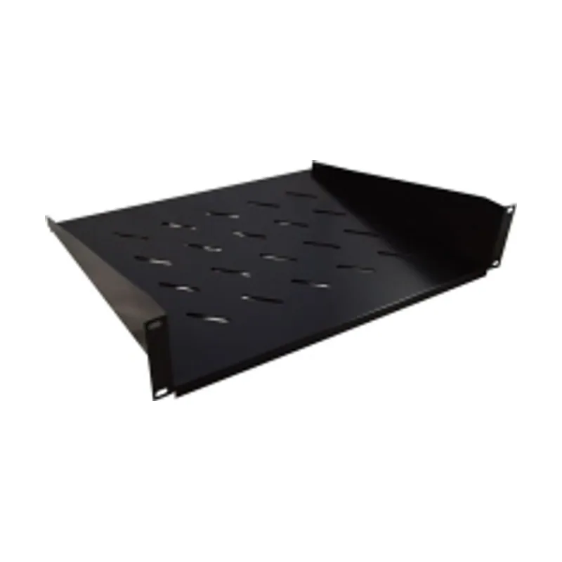 Bandeja Frontal 19" Perforada de 2U