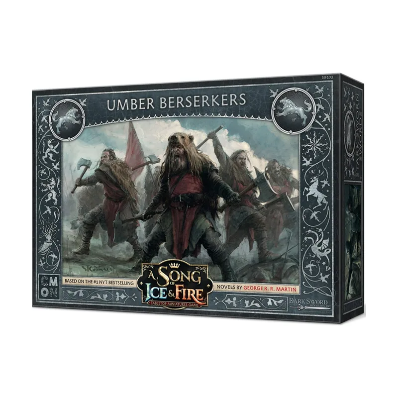 Edge Entertainment CdHyF el Juego de miniaturas Berserkers Umber