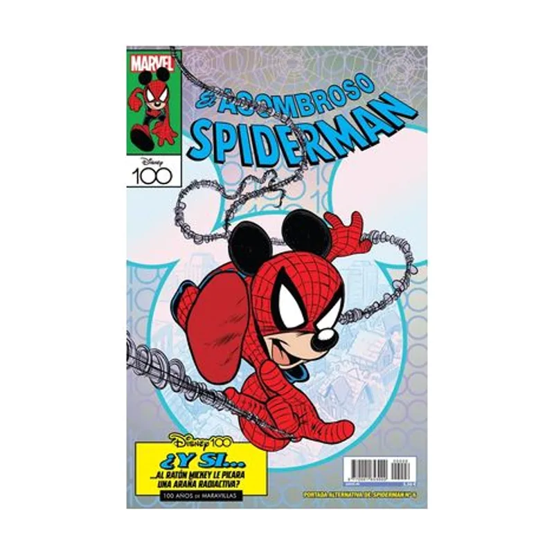 Portada alternativa spiderman disney spiderman 06