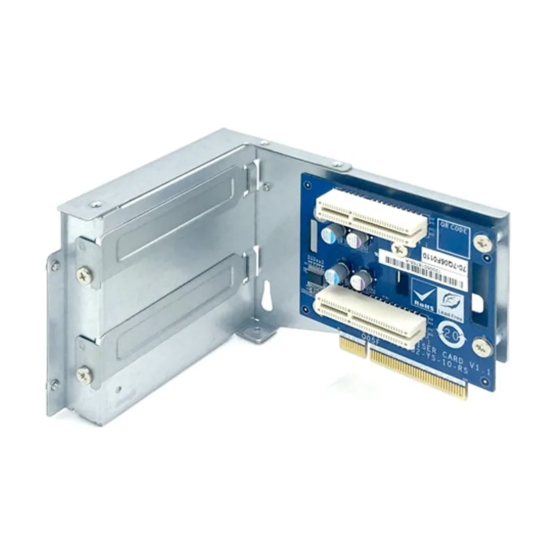 Risercardmod 1 X Pcie 3 X8 TO 2XPCIE 3X4 X73AU Short Depth 2U