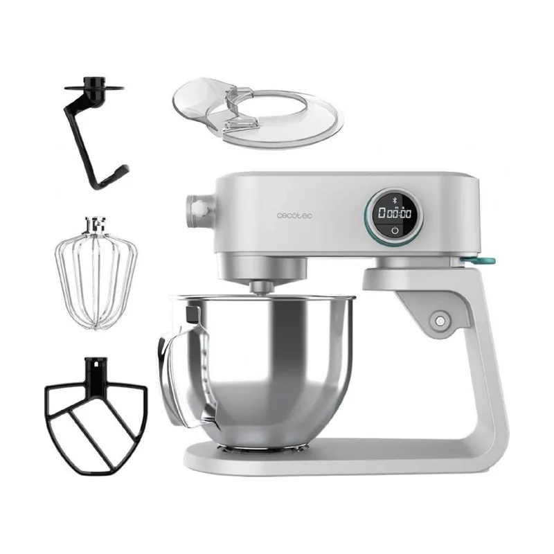 Amasadora de aluminio fundido con motor DC de 800 W