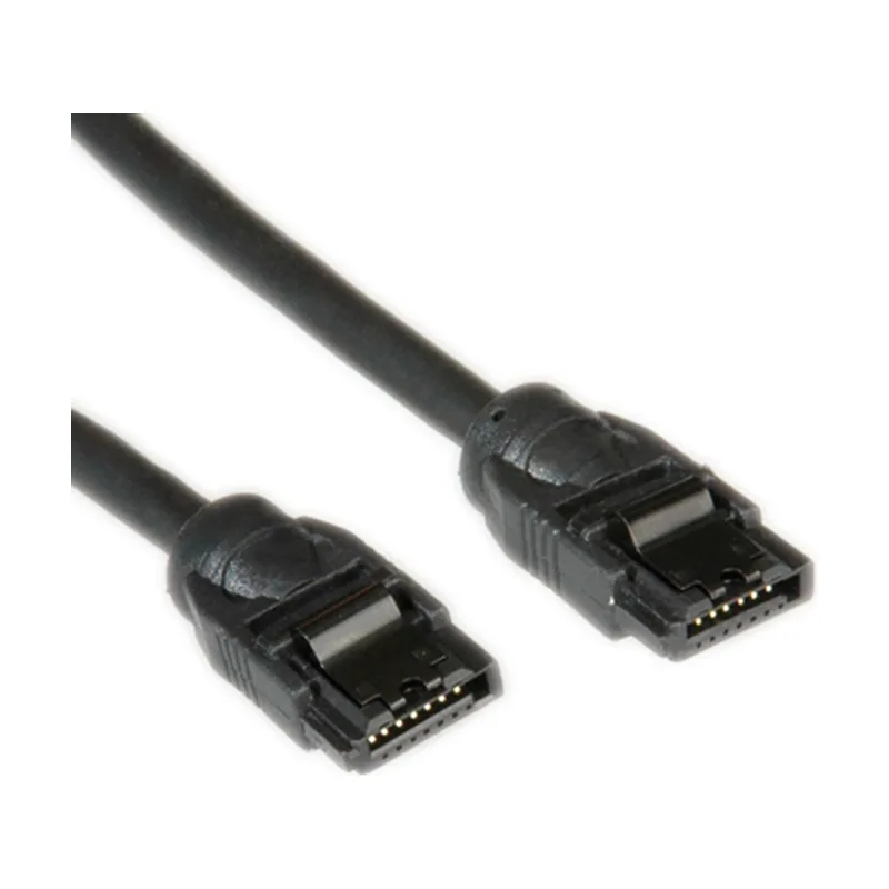 Cable de disco duro interno SATA 6,0 Gbit/s con cierre a presión