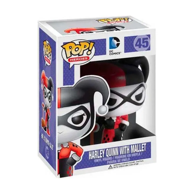 DC Comics Pop! Harley Quinn con mazo