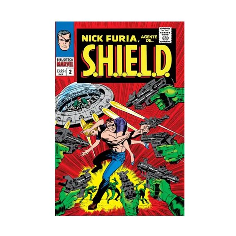 Nick Furia Agente De S.H.I.E.L.D. 2. 1966-67 Biblioteca Marvel