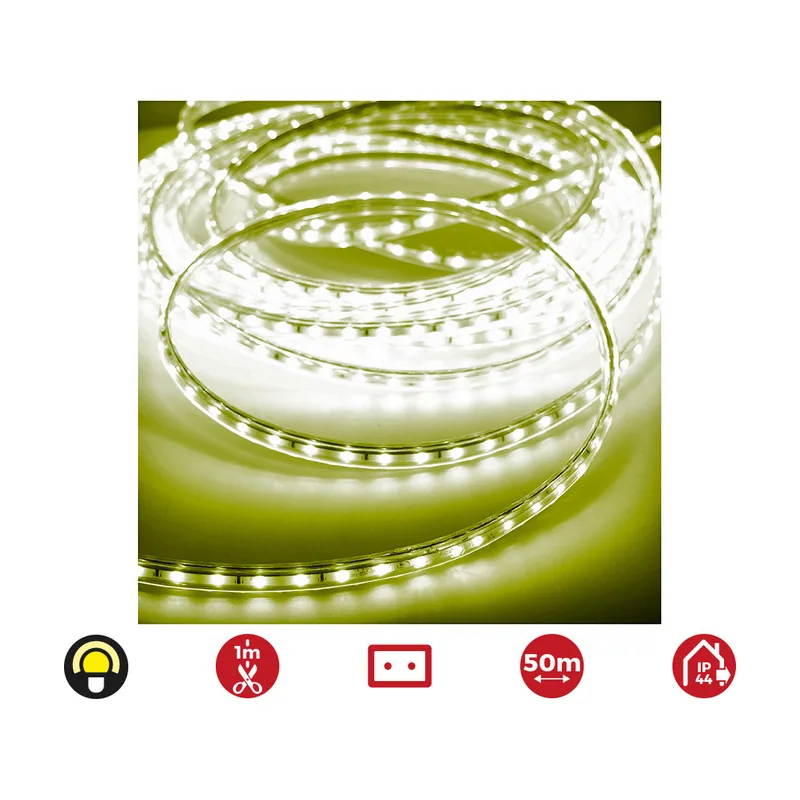 EDM Tiras LED 72705 Amarillo 4,2 W x 1 m 50 m 350 LM