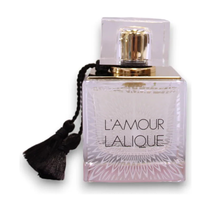 Perfume para mujer L'Amour eau de parfum aroma floral almizclado elegante y romántico ideal para uso diario o especial frasco