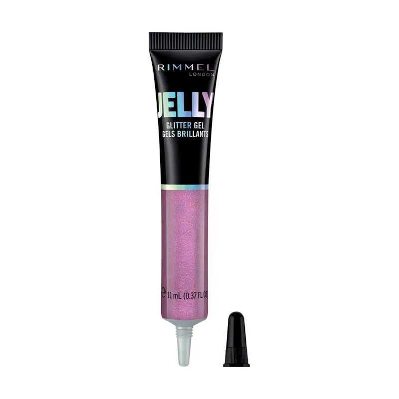 Jelly Toppers Glitter Gel #500-Purple Rain