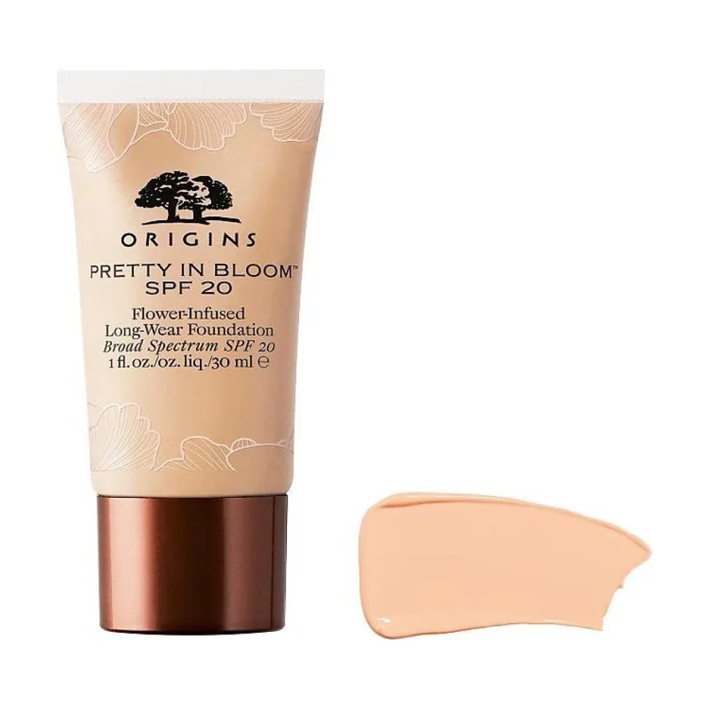 Pretty in Bloom Long Wearing Cream Foundation 540 Medium Deep Golden Warm SPF 20