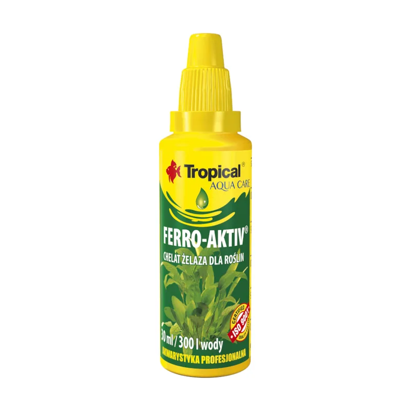 Tropical 30 ml Ferro Aktiv quelato de hierro para plantas acuáticas