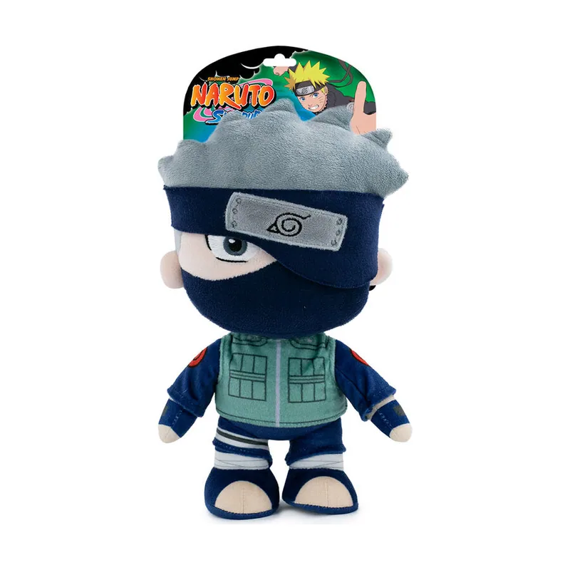Peluche kakashi hatake naruto shippuden 27cm