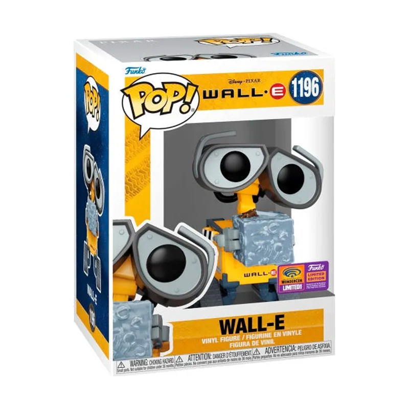 Pop! Disney Pixar Wall-E with Trash Cube